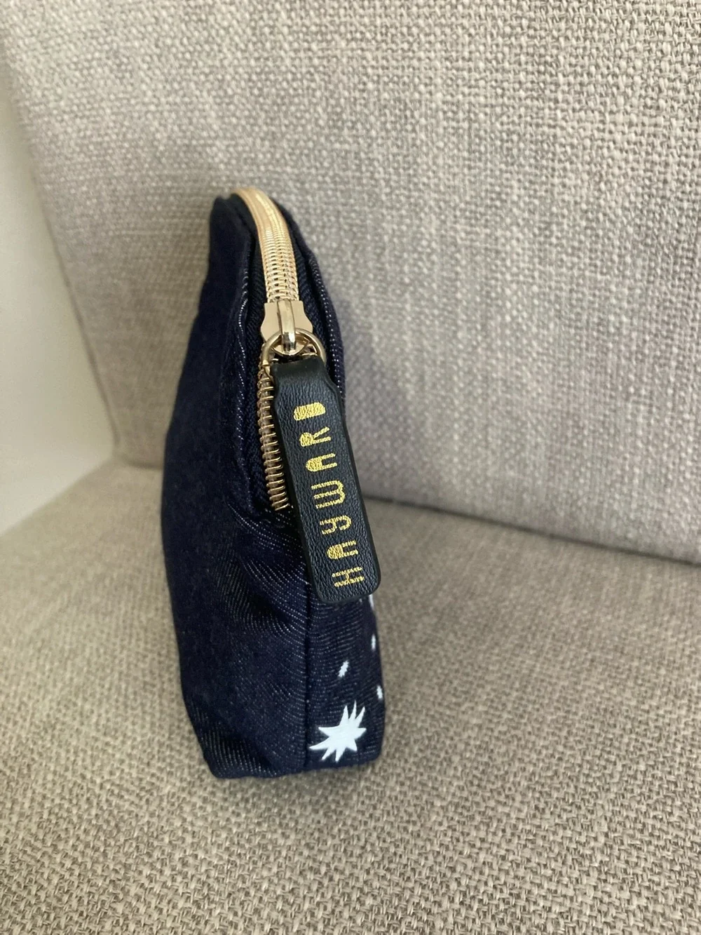 Hayward denim cosmetic